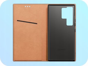 Hello Case Etui z Klapką do Samsung Galaxy S25 Ultra Magnetyczne Czarne 2