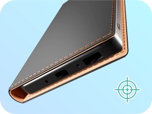 Hello Case Etui z Klapką do Samsung Galaxy S25 Ultra Magnetyczne Czarne 8