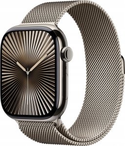 Smartwatch Apple Watch 10 GPS + Cellular 46mm Natural Titanium Milanese Loop M/L Szary  (MWYC3ET/A) 1