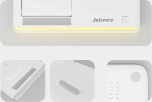 Jabees PowerGlow 4w1 Ładowarka QI na Telefon Smartwatch Słuchawki Lampa LED / Czarny 11