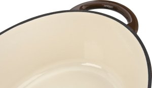 Naczynie żeliwne owalne (z pokrywą) "Gęsiarka" 6,5 L 4