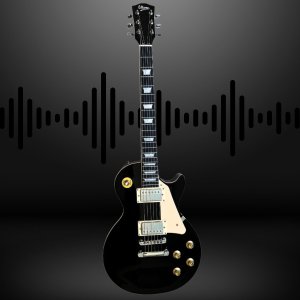 V-TONE VLP1 BK gitara elektryczna 4/4 Les Paul 39" HH czarna cutaway klucz imbusowy 2