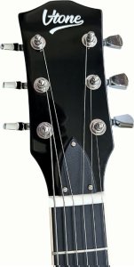 V-TONE VLP1 BK gitara elektryczna 4/4 Les Paul 39" HH czarna cutaway klucz imbusowy 8