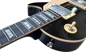 V-TONE VLP1 BK gitara elektryczna 4/4 Les Paul 39" HH czarna cutaway klucz imbusowy 9