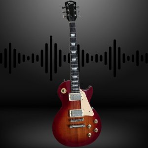 V-TONE VLP1 BS gitara elektryczna 4/4 Les Paul 39" HH Honey-Wine cutaway klucz imbusowy 2