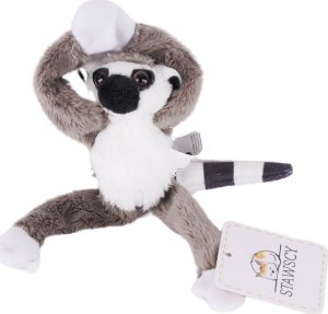 Stawscy Magnes Pluszowy Na Lodówkę Lemur Zwierzątko Maskotka Miś Z Magnesami 2