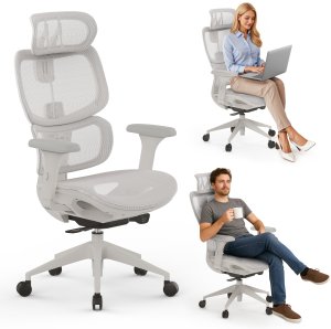 Fotel biurowy SENSE7 NOBU light gray 11