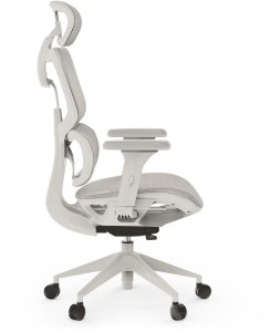 Krzesło biurowe SENSE7 Fotel biurowy NOBU light gray 4