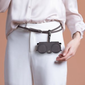 Any Di, Charcoal Suede, Sunglasses Case, SP101602CC 2