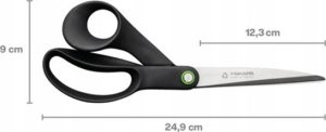 FISKARS NOŻYCZKI KRAWIECKIE ReNew UNIWERSALNE 25cm LARGE (1019198) 5