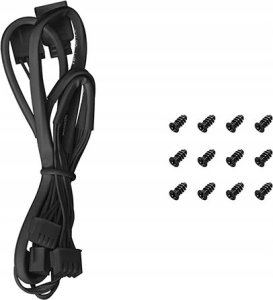 Wentylator Deepcool FD12 ARGB 3-pack czarny (R-FD12-BKAPN3-G) 4