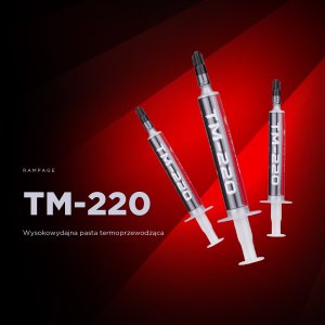 Pasta termoprzewodząca Rampage TM-220 2g (TM-220) 4