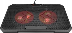 Rampage AD-RC12 GameZone Podstawka chłodząca pod laptop 5-17" RGB regulowana 2