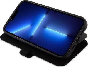 Etui Mercedes MEBKP15L8ROLK Apple iPhone 15 Pro bookcase Leather Wave Patern czarny/black 3