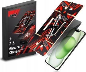 Szkło prywatyzujące GrizzGlass SecretGlass Easy do Apple iPhone 15 1