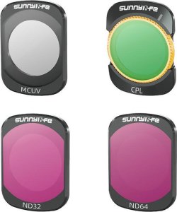 Filtry MCUV, CPL, ND32, ND64 Sunnylife do DJI Osmo Pocket 3 1
