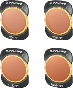 Filtry ND8/PL, ND16/PL, ND32/PL, ND64/PL Sunnylife do DJI Osmo Pocket 3 1