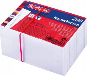 Herlitz 1150887 karta katalogowa Biały 200 szt. 1