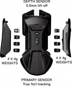 SteelSeries Rival 600 Pelė žaidimams | SteelSeries | Dual system: 1st - TrueMove 3 Optinė 100-12000CPI; 2nd - Optinė Gylis Sensor; | Y 22