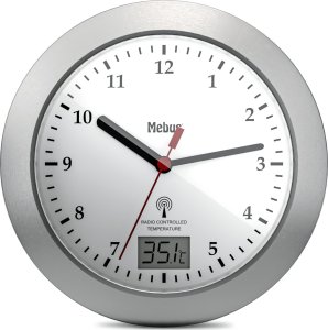 Mebus 41124 Radio Bathroom Clock 1