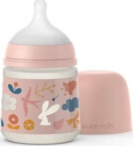Suavinex 307022-BUTELKA 150ML/SMOCZEK FIZJOLOGICZNY SX PRO WOLNY PRZEPŁYW/RÓŻÓWY/FOREST 2