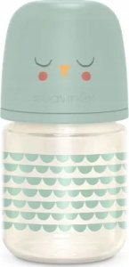 307826-BUTELKA SZKLANA 120ML/SMOCZEK      FIZJOLOGICZNY SX PRO WOLNY PRZEPŁYW/SOWA MIĘTOWA/BONHOMIA 1