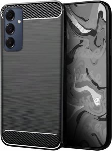 Etui do Samsung Galaxy A16 5G (Czarne, Pancerne, Karbon, Pokrowiec, Case) 1