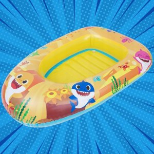 *****Pontonik 100x70 dmuchany Baby Shark 90481 2