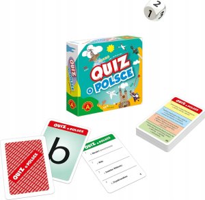 Alexander Quiz O Polsce kieszonkowa gra edukacyjna 28645 4