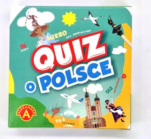 Alexander Quiz O Polsce kieszonkowa gra edukacyjna 28645 5