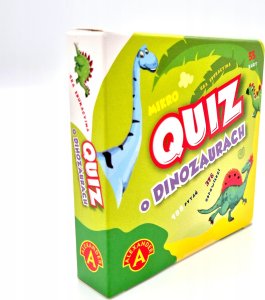 Alexander Quiz O dinozaurach kieszonkowa gra edukac.28683 11