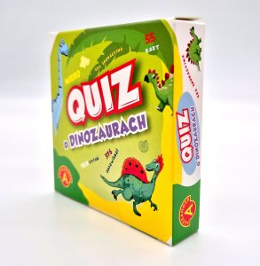 Alexander Quiz O dinozaurach kieszonkowa gra edukac.28683 10