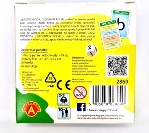Alexander Quiz Przyroda i geografia polski kieszonkowa 28690 13