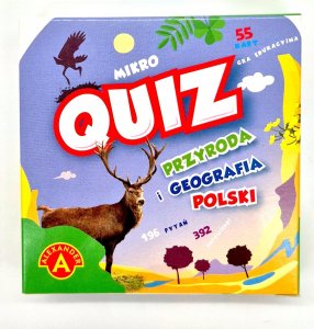 Alexander Quiz Przyroda i geografia polski kieszonkowa 28690 5