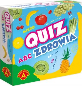 Alexander Quiz ABC Zdrowia kieszonkowa gra edukacyjna 28676 2