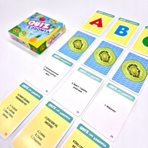 Alexander Quiz ABC Zdrowia kieszonkowa gra edukacyjna 28676 3