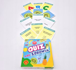 Alexander Quiz ABC Zdrowia kieszonkowa gra edukacyjna 28676 4