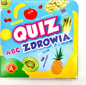 Alexander Quiz ABC Zdrowia kieszonkowa gra edukacyjna 28676 5