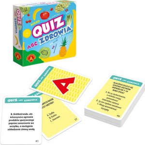 Alexander Quiz ABC Zdrowia kieszonkowa gra edukacyjna 28676 9