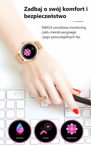 Zestaw damski zegarek SMARTWATCH damski G. Rossi + bransoletka 1 14