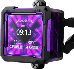 Chłodzenie wodne Thermalright Frozen Warframe Pro 360 ARGB Czarne 2