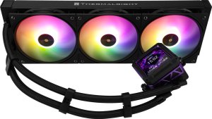 Chłodzenie wodne Thermalright Frozen Warframe Pro 360 ARGB Czarne 8