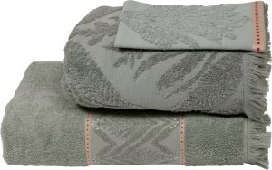 Zestaw 3 ręczników kąpielowych WILD ROMANCE bawełna 400 g/m² 1