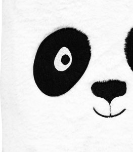 Kosz na zabawki PANDA z uszkami, Ø 35 cm 2