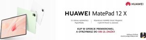 Huawei MatePad 12X 12/256GB PaperMatte WiFi zielony + klawiatura + rysik 13