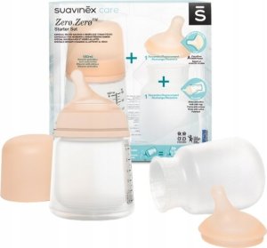 Nuby 304755-BUTELKA 180ML/SMOCZEK SILIKON WOLNY PRZEPŁYW/UZUPEŁNIENIE KARMIENIA PIERSIĄ/ZERO ZERO 9