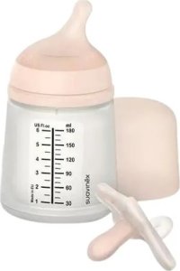 307775-ZESTAW STARTOWY/BUTELKA 180ML      PRZEPŁYW ADAPTACYJNY + SMOCZEK -2-2M/ ZERO ZERO 5