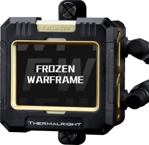 Chłodzenie wodne Thermalright Frozen Warframe 360 ARGB Czarne 2