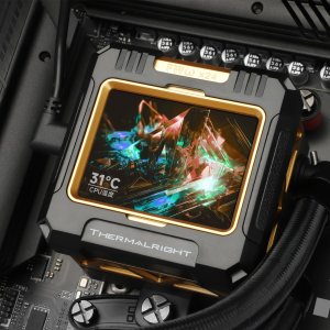 Chłodzenie wodne Thermalright Frozen Warframe 360 ARGB Czarne 6