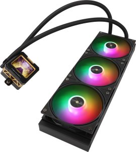 Chłodzenie wodne Thermalright Frozen Warframe 360 ARGB Czarne 8